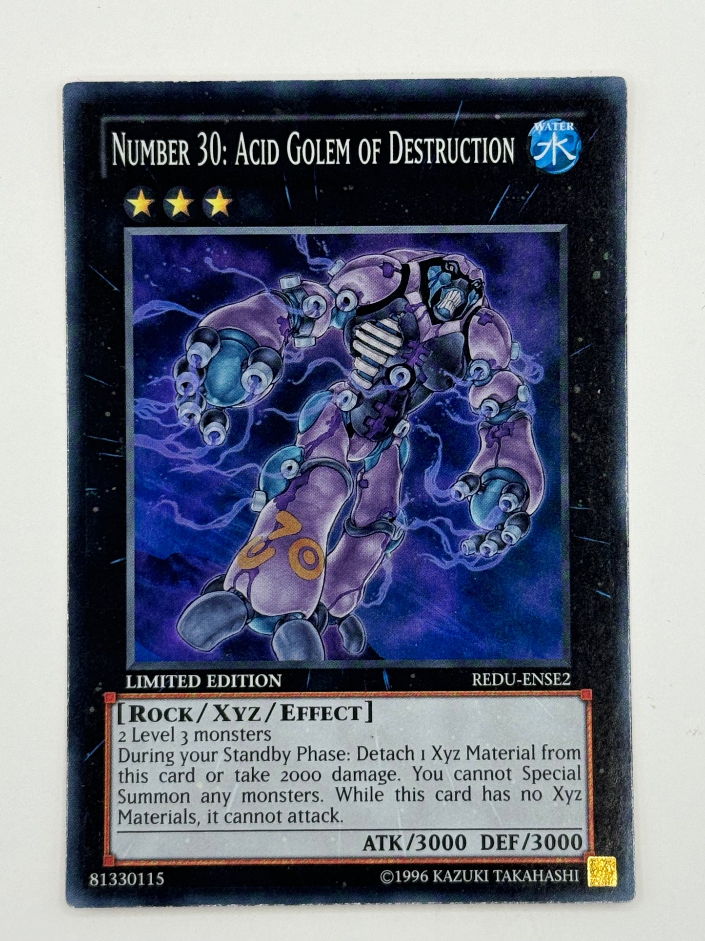 Number 30: Acid Golem Of Destruction REDU-ENSE2
