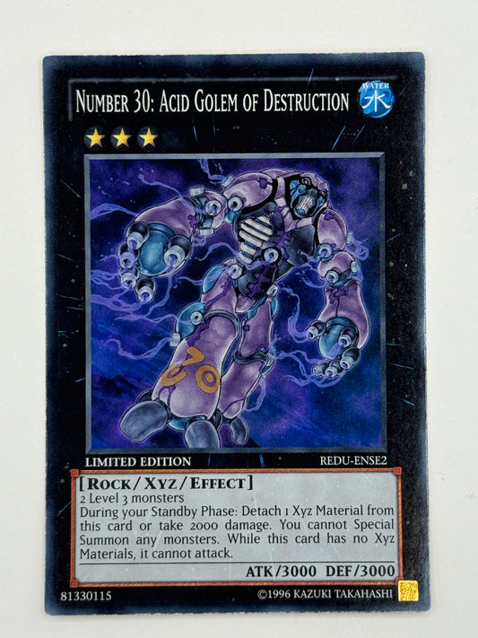 Number 30: Acid Golem Of Destruction REDU-ENSE2