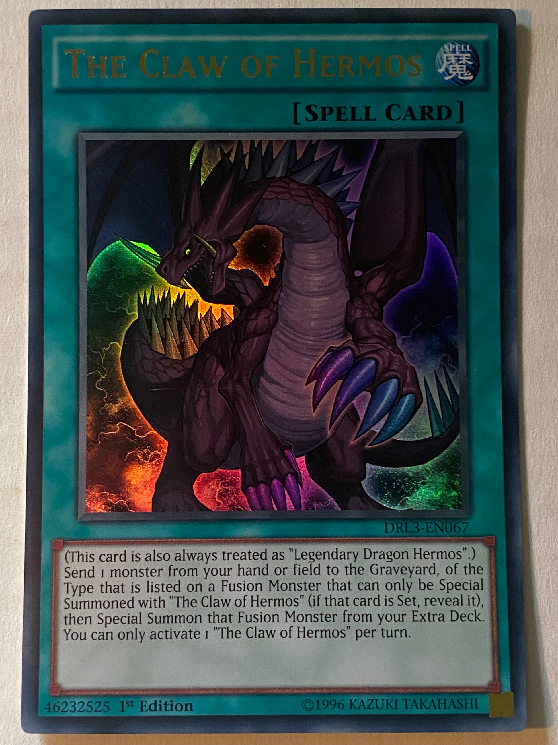 The Claw Of Hermos DRL3-EN067 Genesis TCG The Claw Of Hermos DRL3-EN067 Genesis TCG