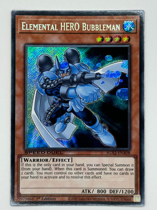Elemental Hero Bubbleman SGX2-ENA08