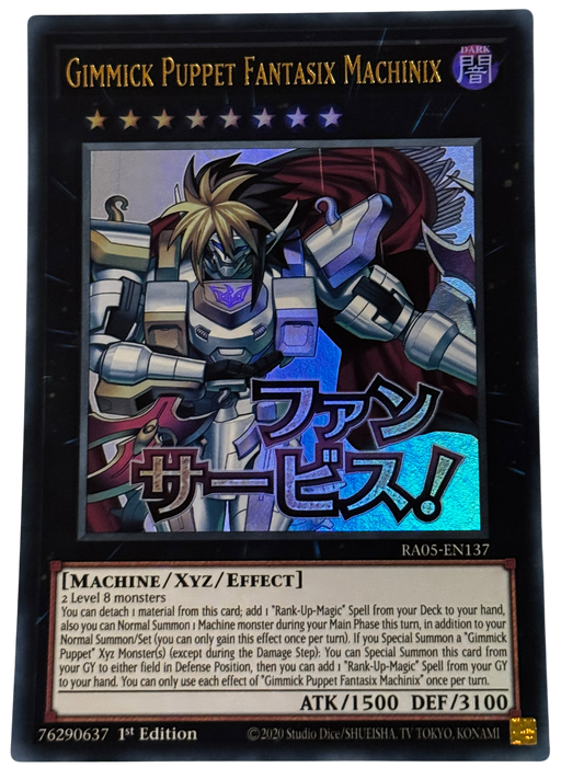 Gimmick Puppet Fantasix Maxhinix RA05-EN137