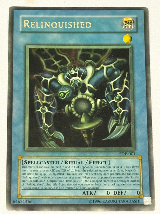 Relinquished SDP-001 (Faded)