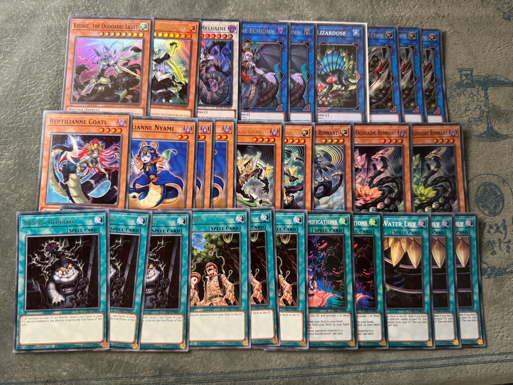 Reptile Deck Core Genesis TCG Reptile Deck Core Genesis TCG