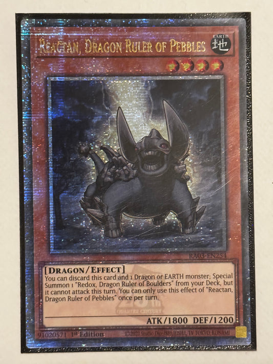 Reactan, Dragon Ruler Of Pebbles RA03-EN254