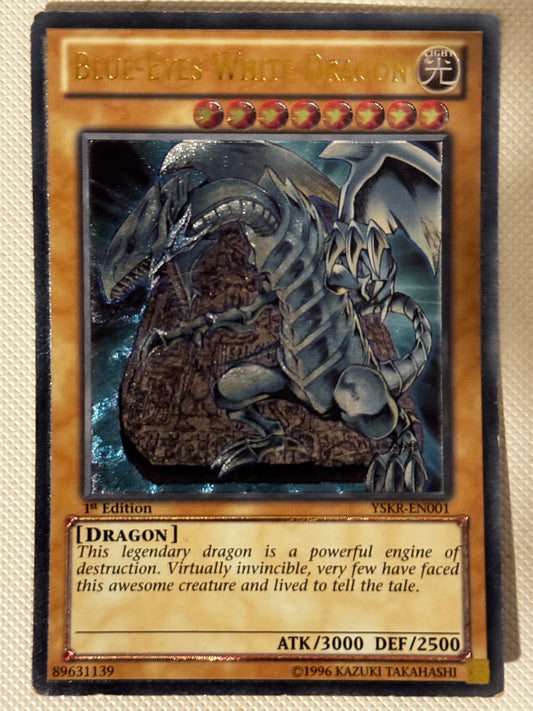 Blue-Eyes White Dragon YSKR-EN001(Read Description)