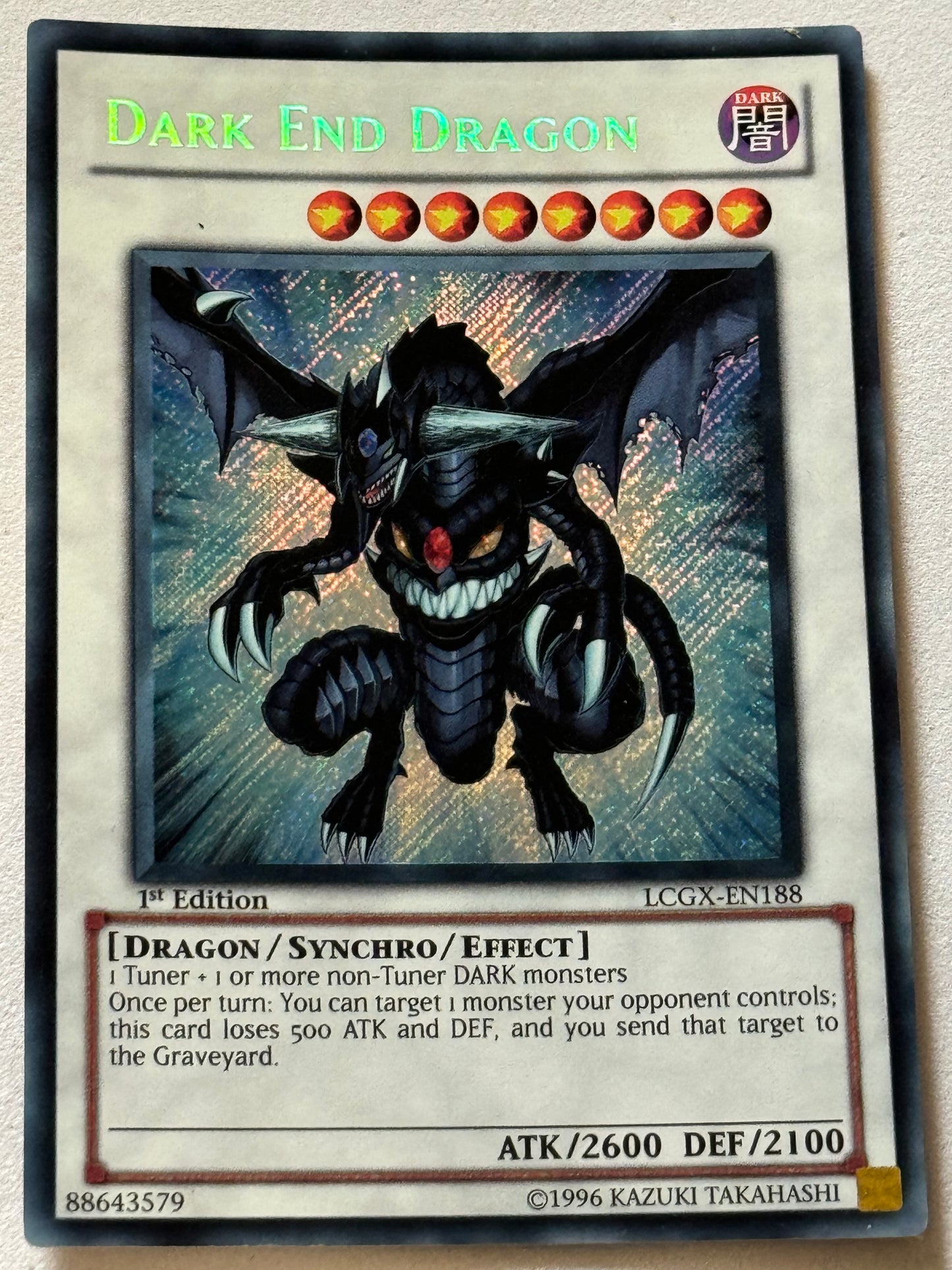 Dark End Dragon LCGX-EN188
