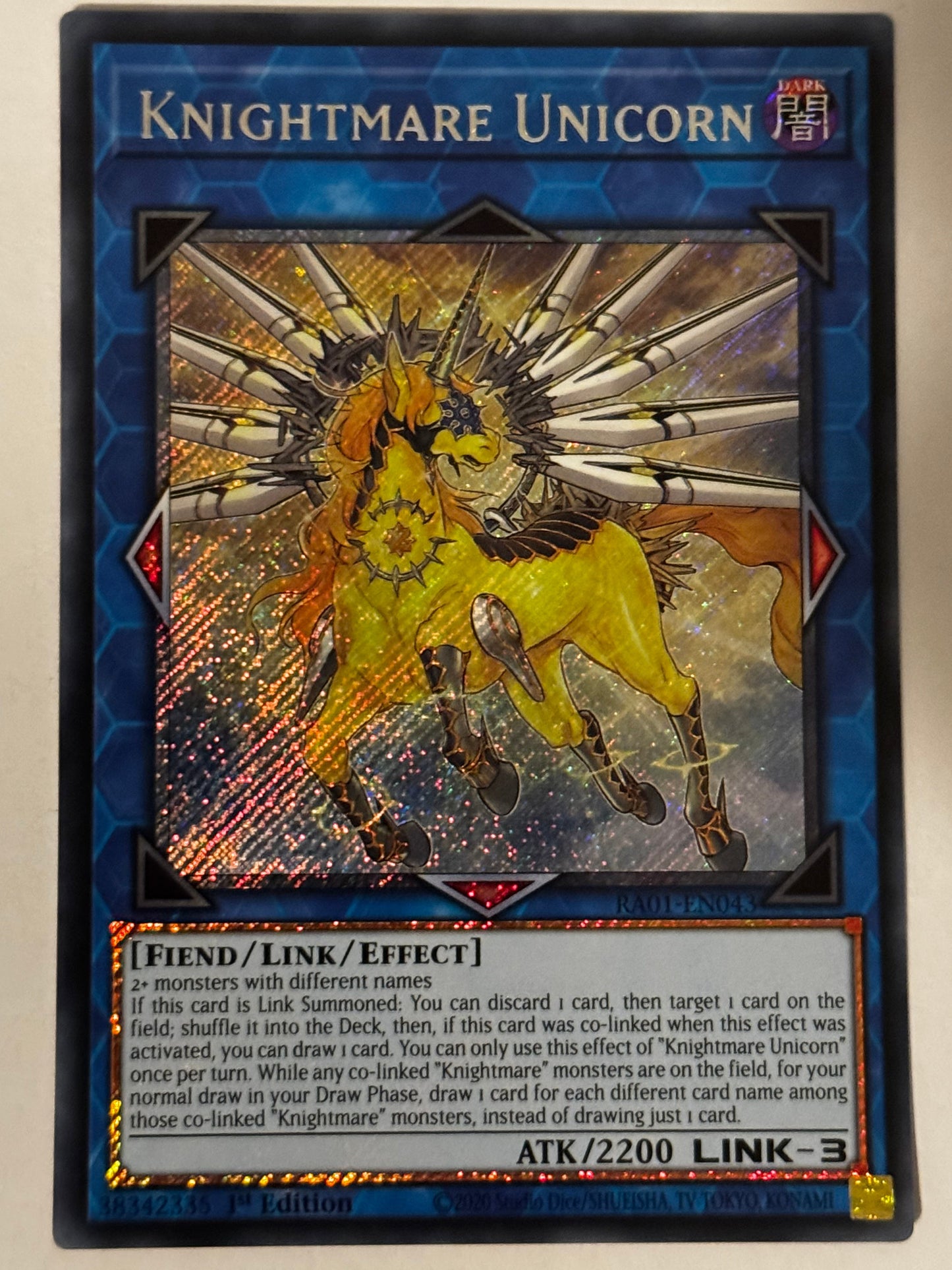 Knightmare Unicorn RA01-EN043