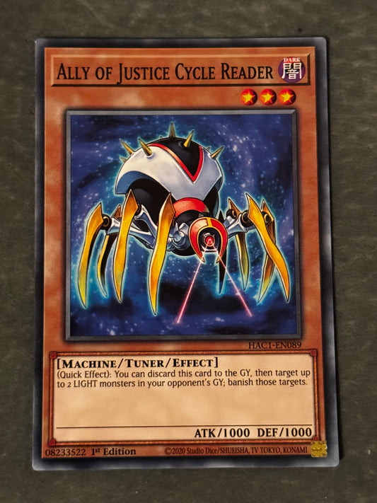Ally Of Justice Cycle Reader HAC1-EN089