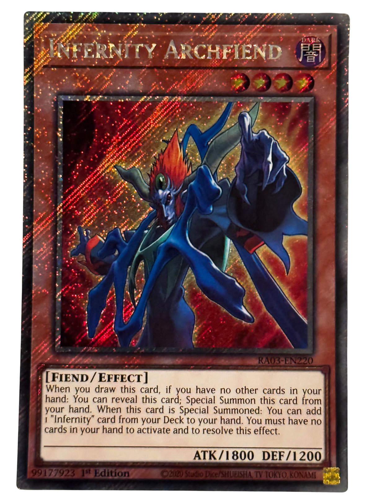 Infernity Archfiend RA03-EN220