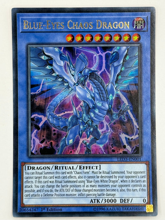 Blue-Eyes Chaos Dragon LED3-EN001