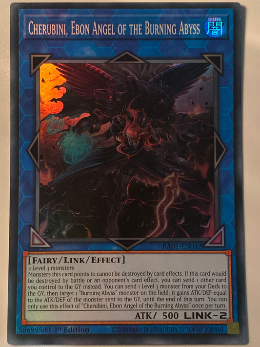 Cherubini, Ebon Angel Of The Burning Abyss RA01-EN042