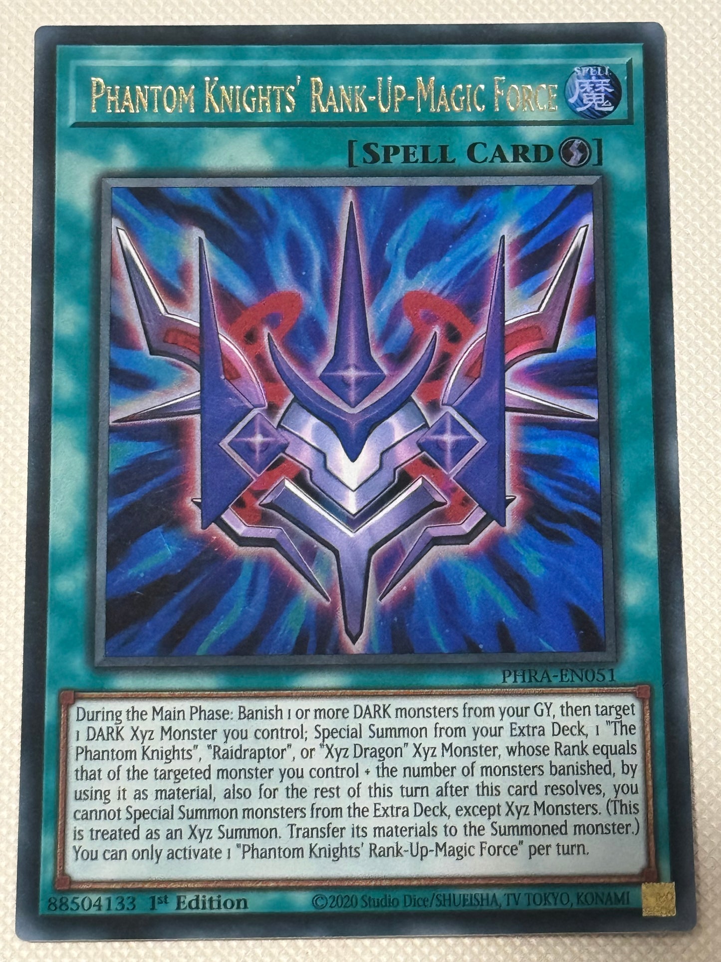 Phantom Knights’ Rank-Up-Magic Force PHRA-EN051