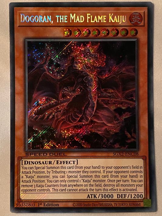 Dogoran, The Mad Flame Kaiju SGX2-ENC08