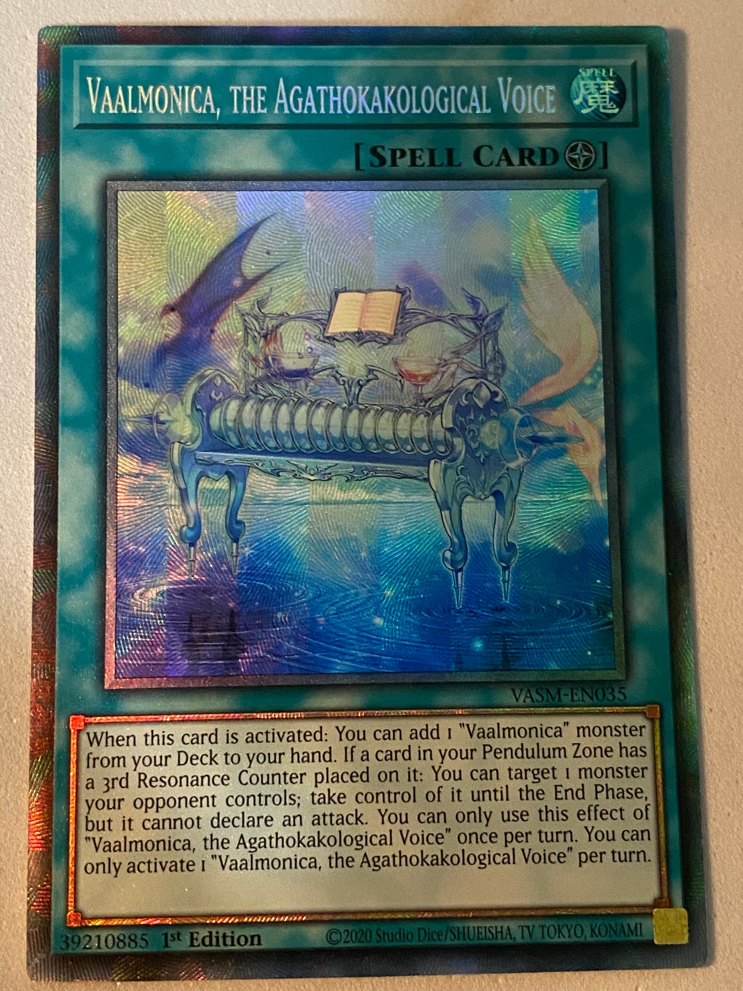 Vaalmonica, The Agathokakological Voice VASM-EN035