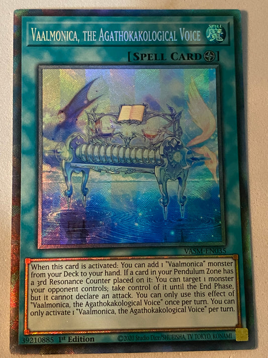 Vaalmonica, The Agathokakological Voice VASM-EN035