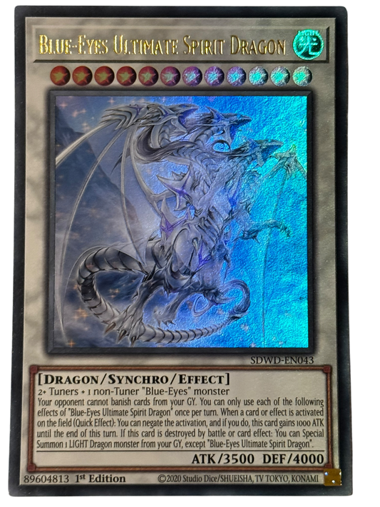 Blue-Eyes Ultimate Spirit Dragon SDWD-EN043