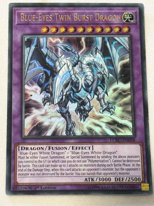 Blue-Eyes Twin Burst Dragon LCKC-EN058