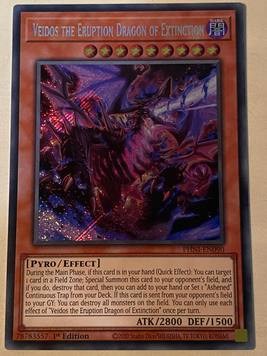 Veidos The Eruption Dragon Of Extinction PHNI-EN090