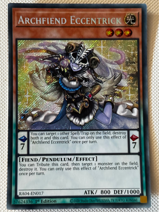 Archfiend Eccentrick RA04-EN017