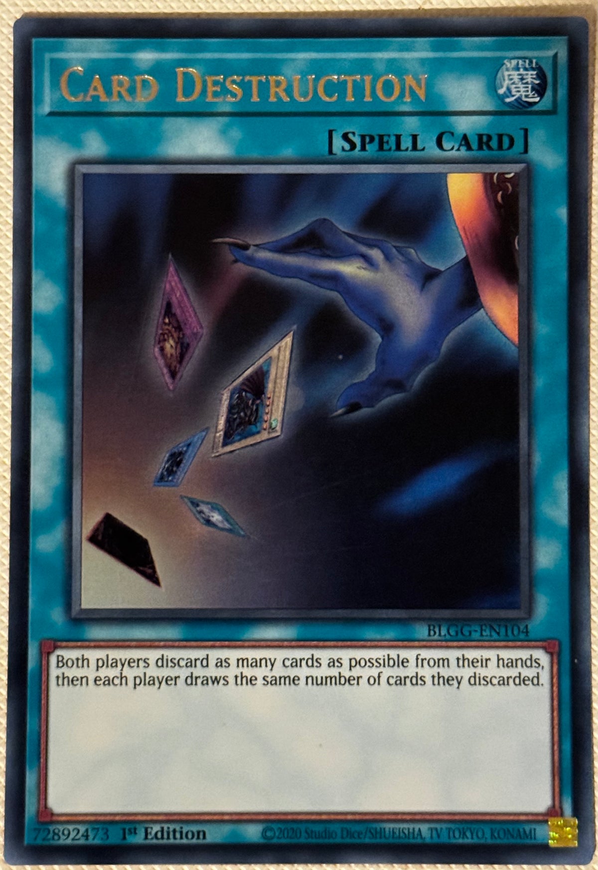 Card Destruction BLGG-EN104