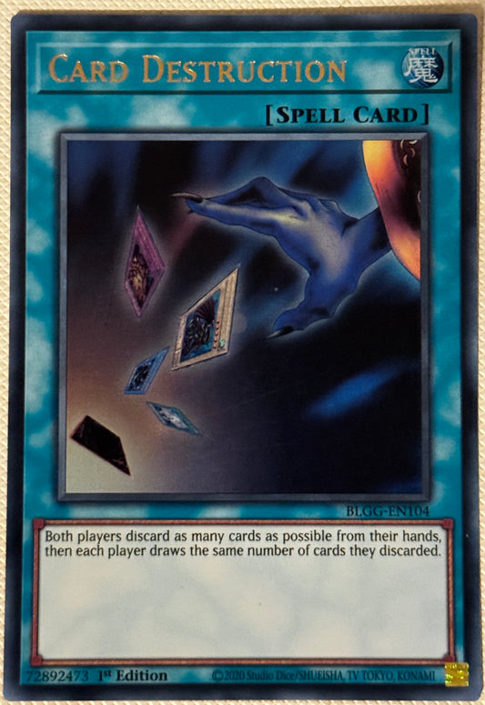 Card Destruction BLGG-EN104