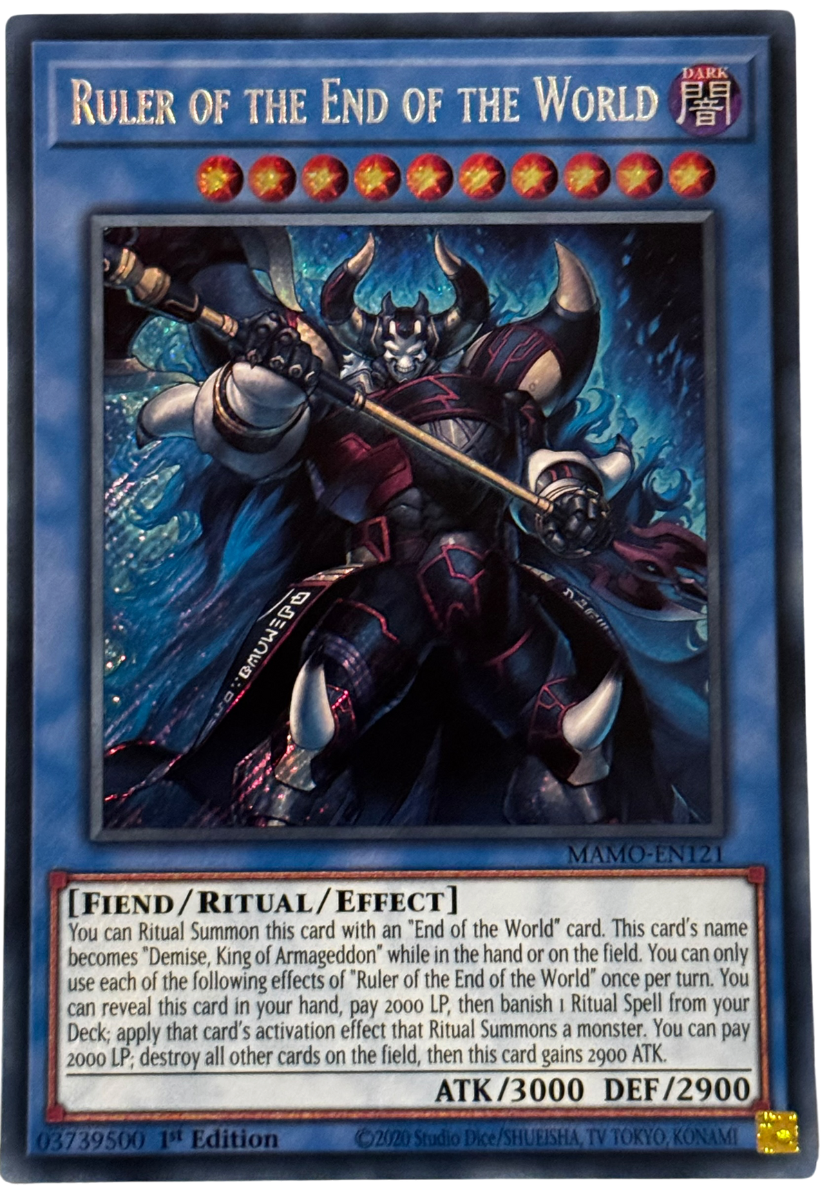 Ruler of the End of the World MAMO-EN121