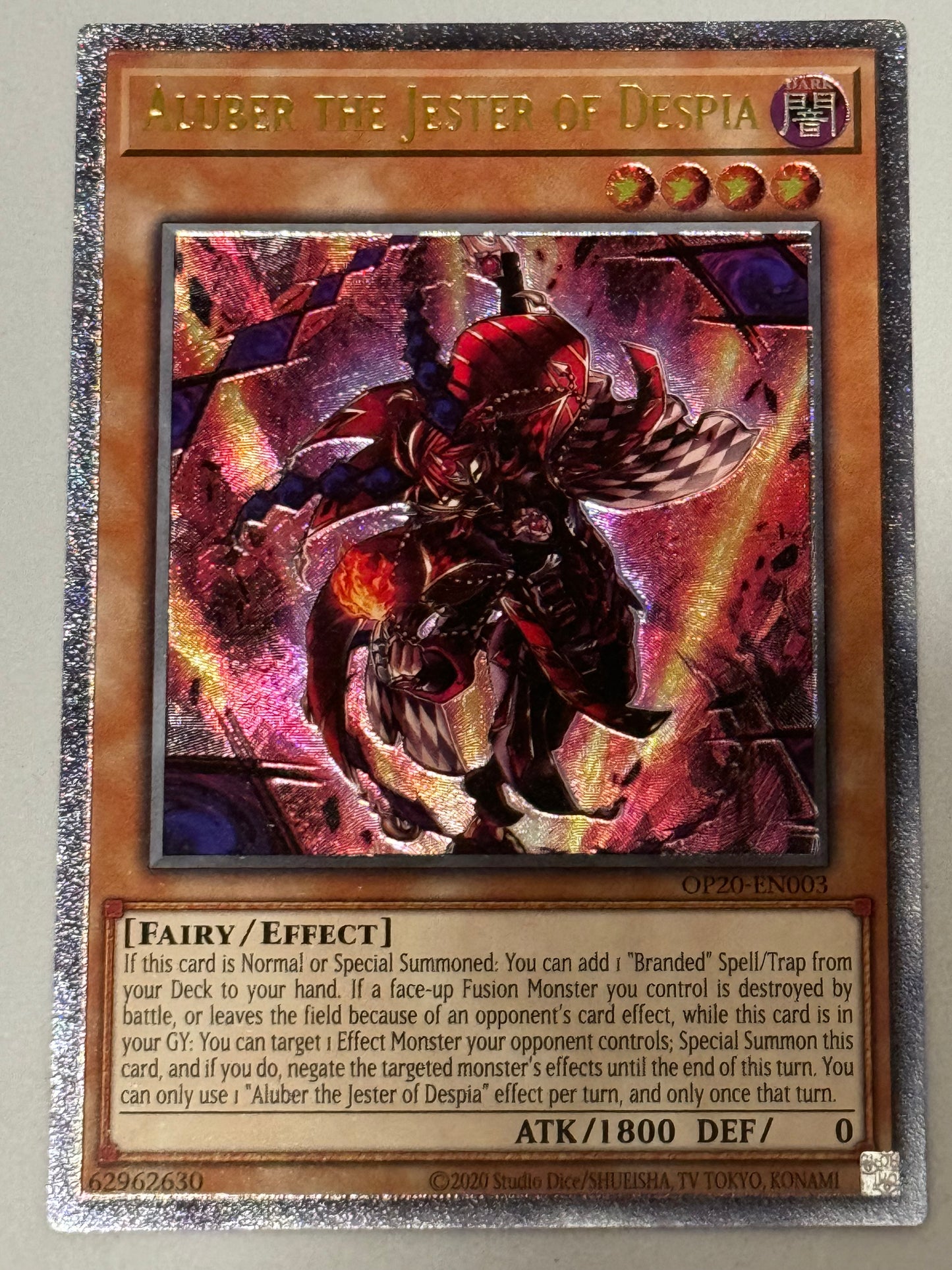 Aluber The Jester Of Despia OP20-EN003