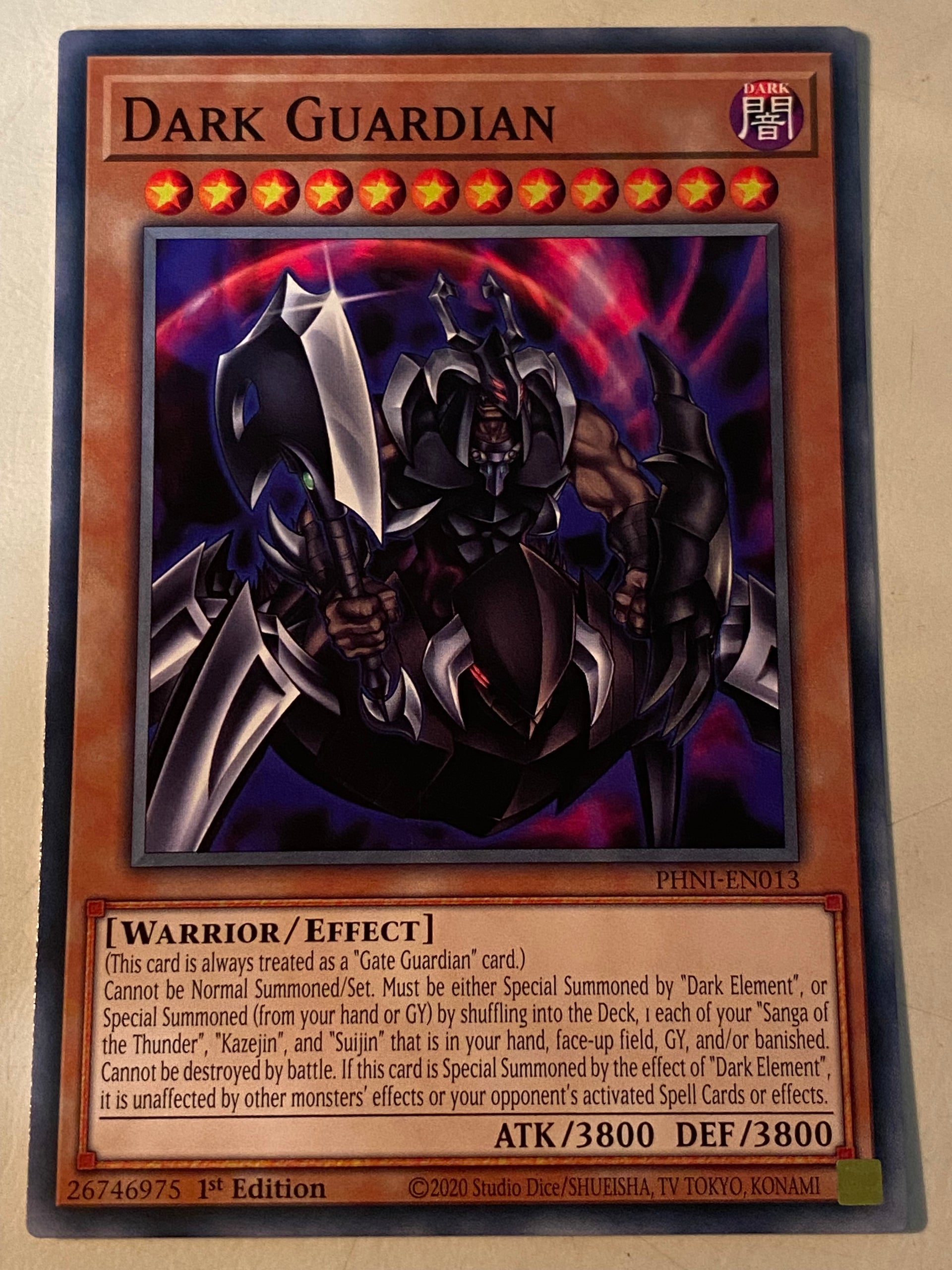 dark guardian yugioh card PHNI-EN013 – Genesis TCG Out of stock Cannot be destroyed by Disney Lorcana: Azurite Sea PACK ART:Zekrom
