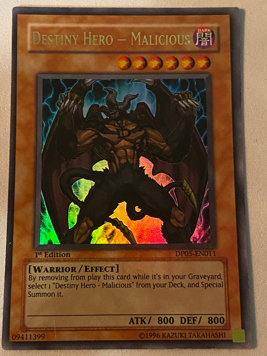 Destiny HERO - Malicious DP05-EN011