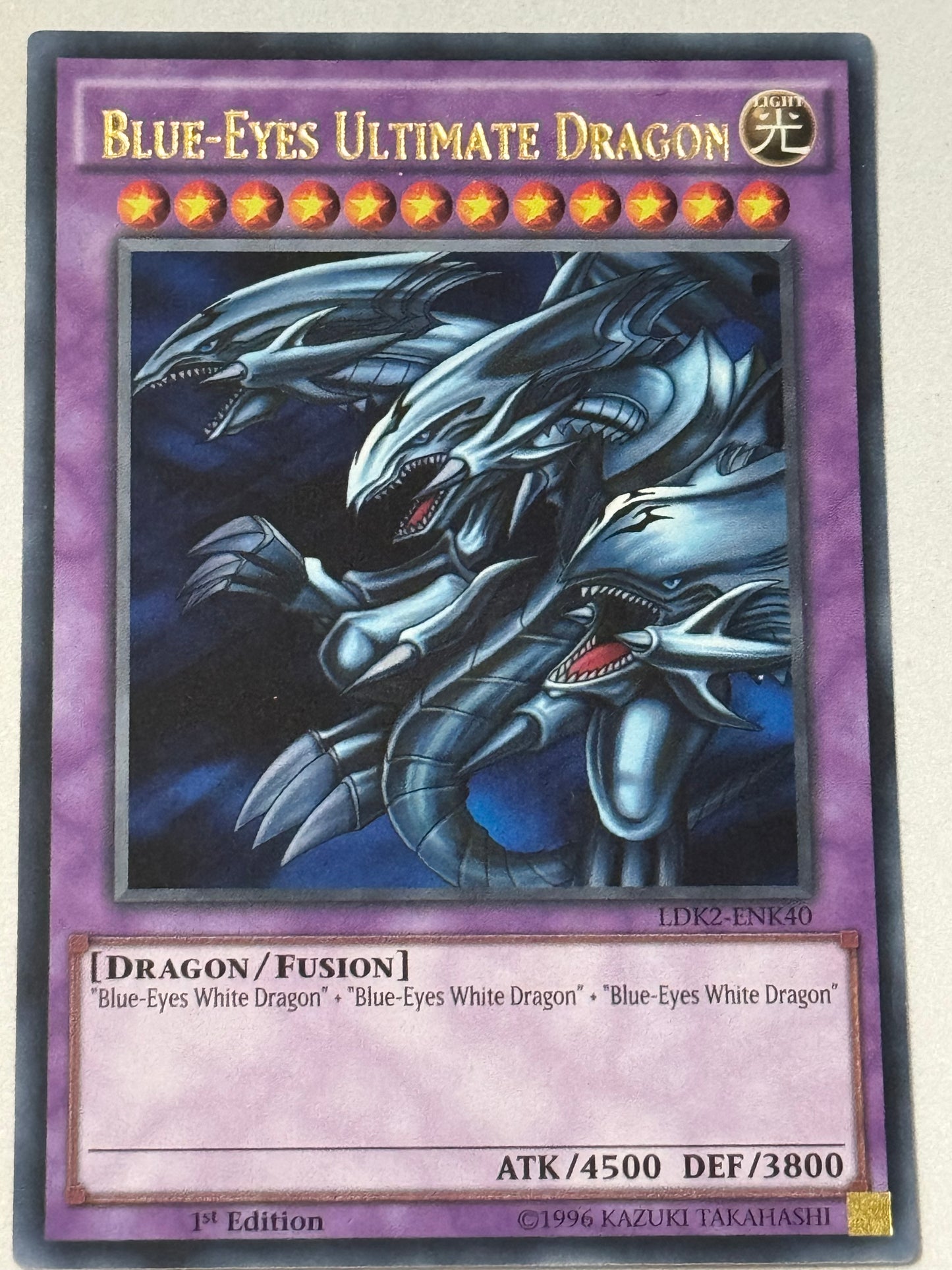 Blue-Eyes Ultimate Dragon LDK2-ENK40