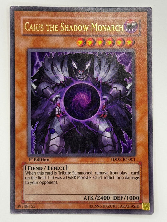 Caius The Shadow Monarch SDDE-EN001