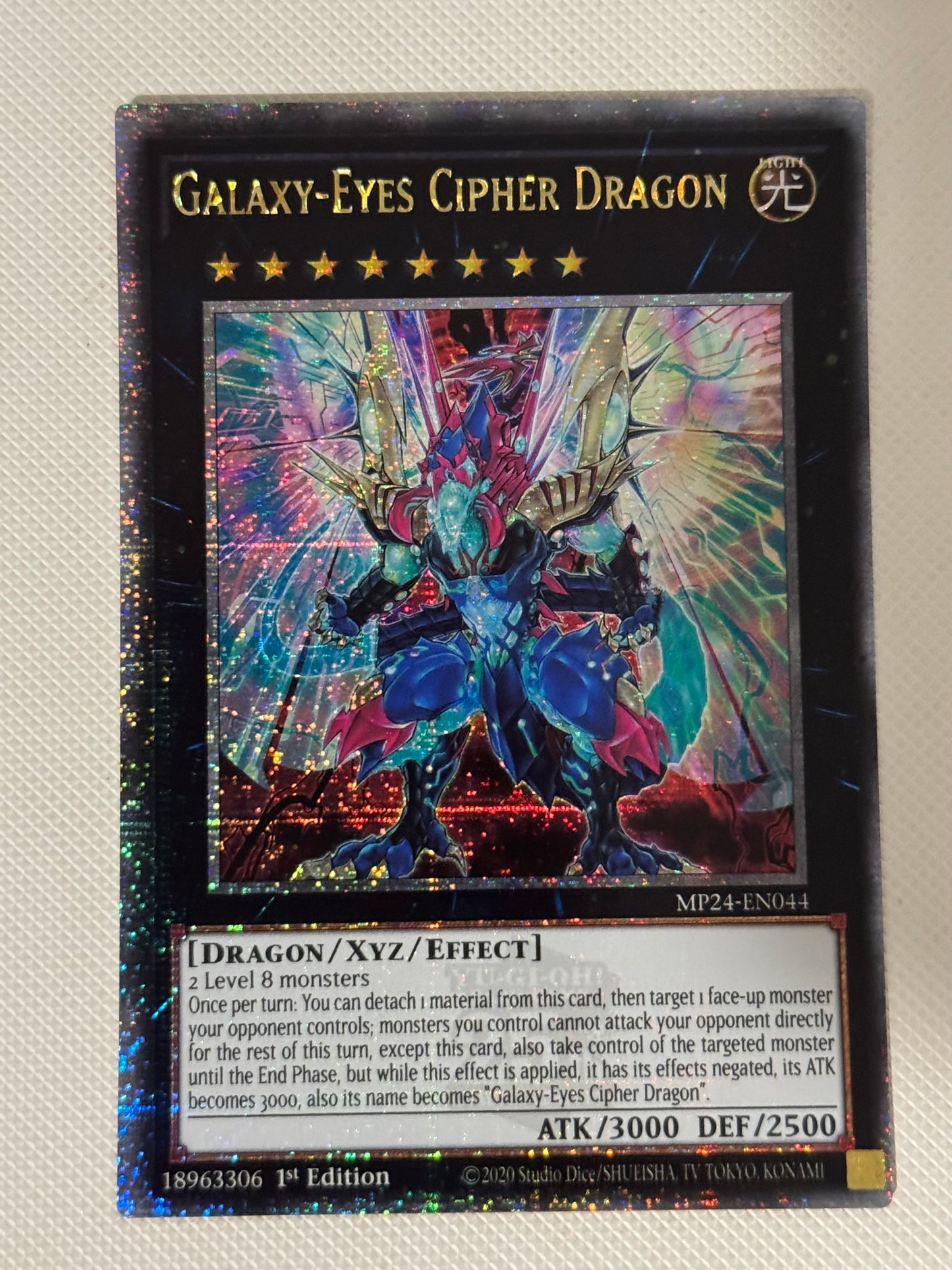 Galaxy-Eyes Cipher Dragon MP24-EN044