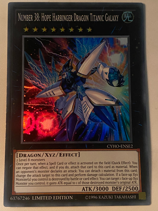 Number 38: Hope Harbinger Dragon Titanic Galaxy CYHO-ENSE2