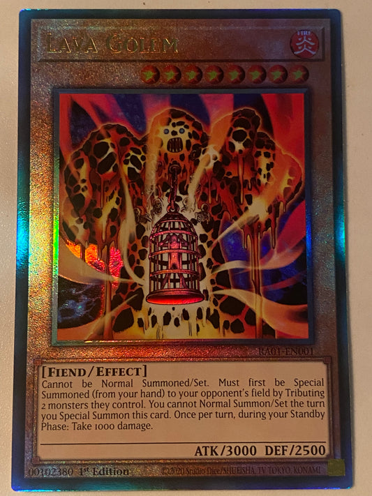 Lava Golem RA01-EN001