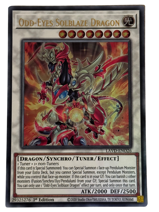 Odd-Eyes Solblaze Dragon LAVD-ENO26