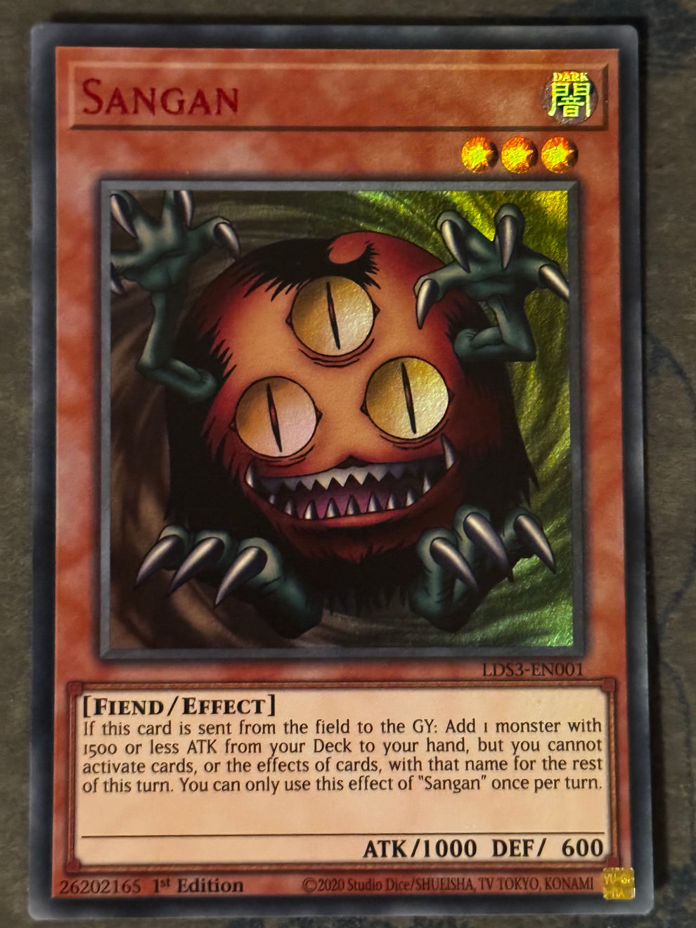 Sangan LDS3-EN001 – Genesis TCG