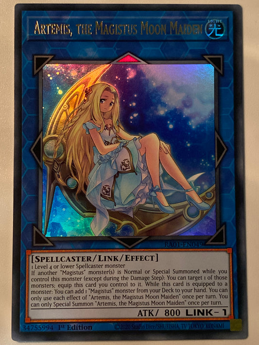 Artemis, The Magistus Moon Maiden RA01-EN049