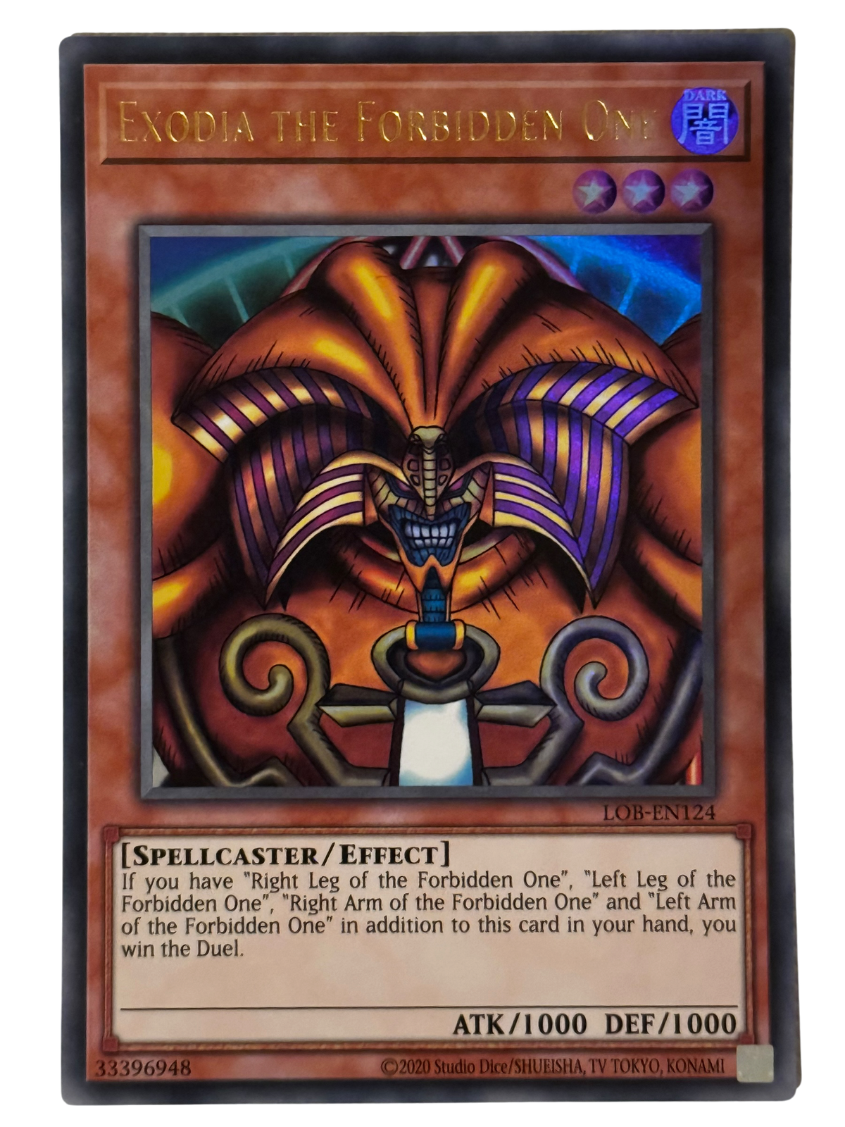 Exodia The Forbidden One LOB-EN124