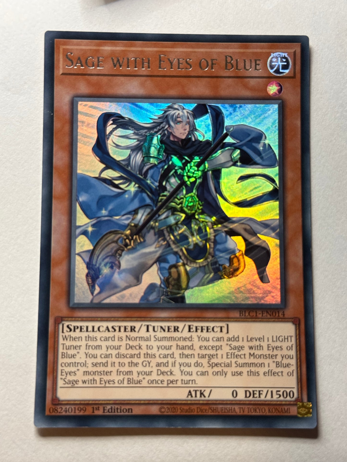 Sage With Eyes Of Blue BLC1-EN014