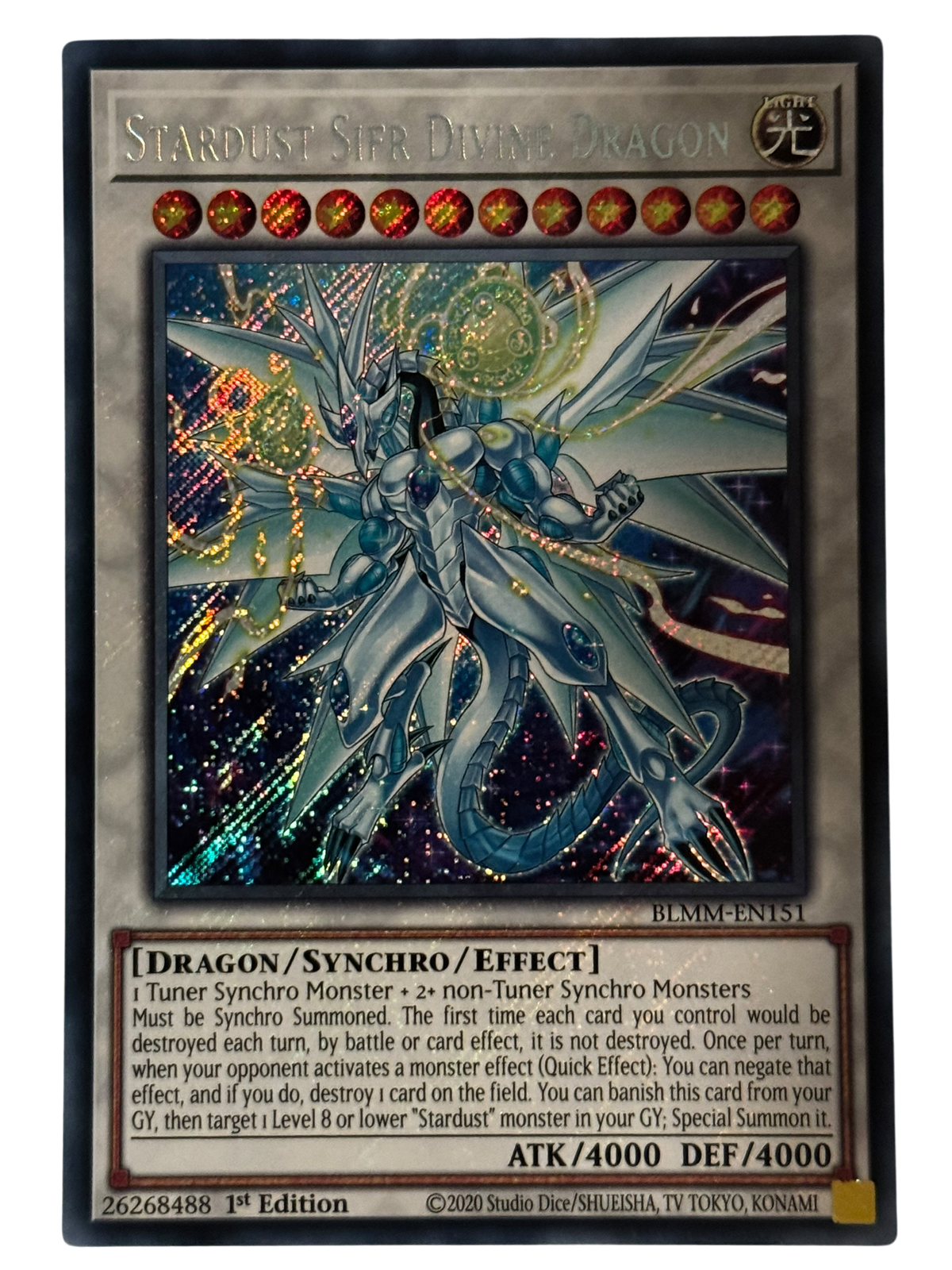 Stardust Sifir Divine Dragon BLMM-EN151