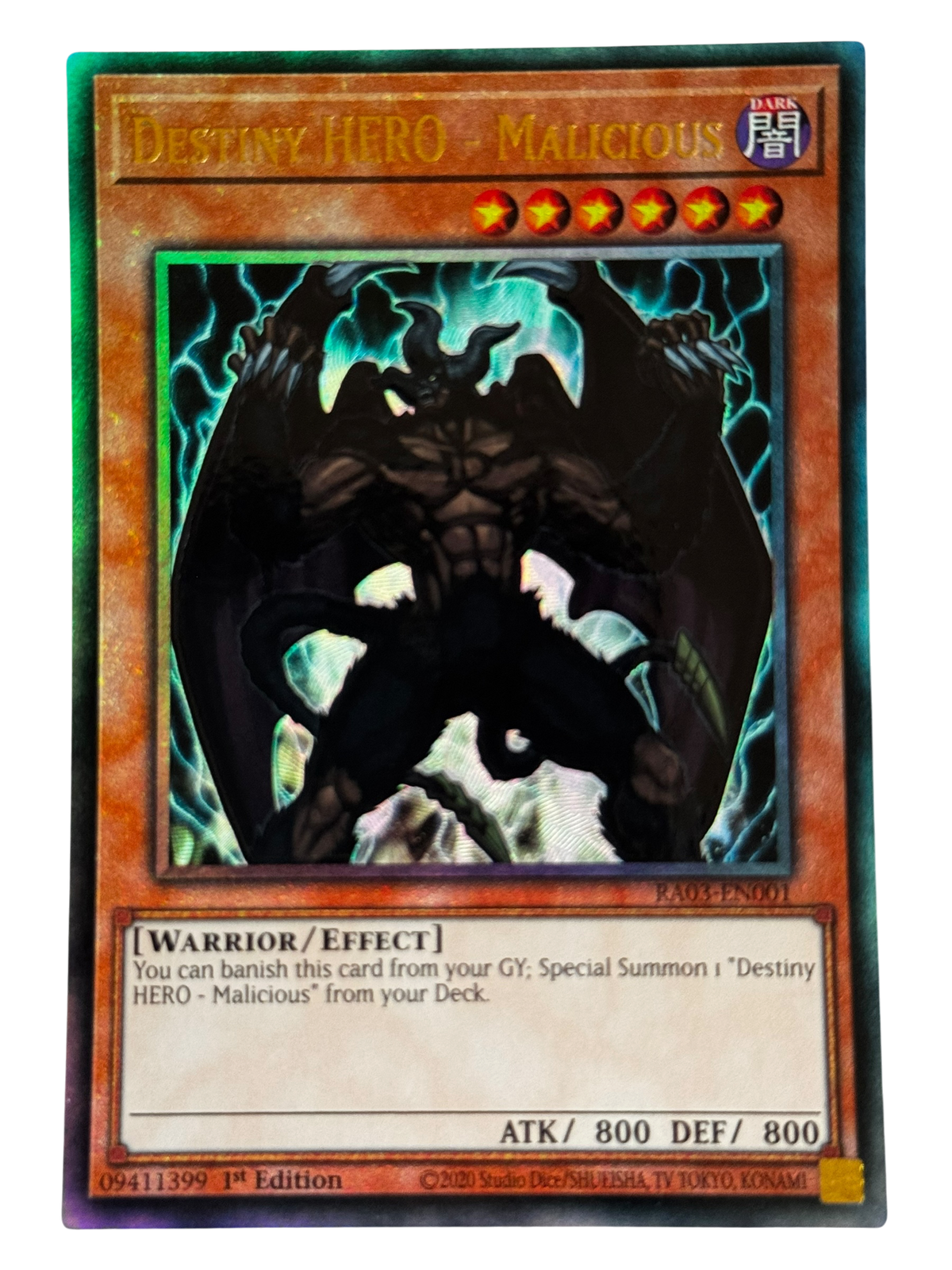 Destiny HERO - Malicious RA03-EN001