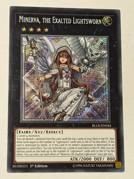 Minerva, The Exalted Lightsworn BLLR-EN044