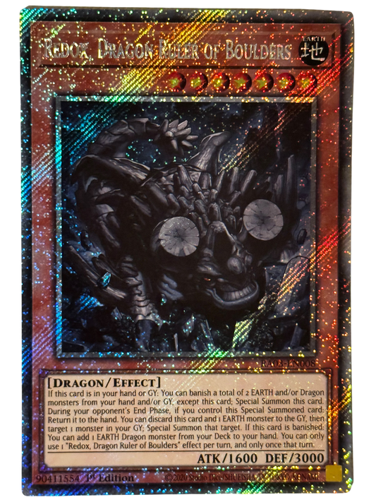 Redox, Dragon Ruler Of Boulders RA03-EN008