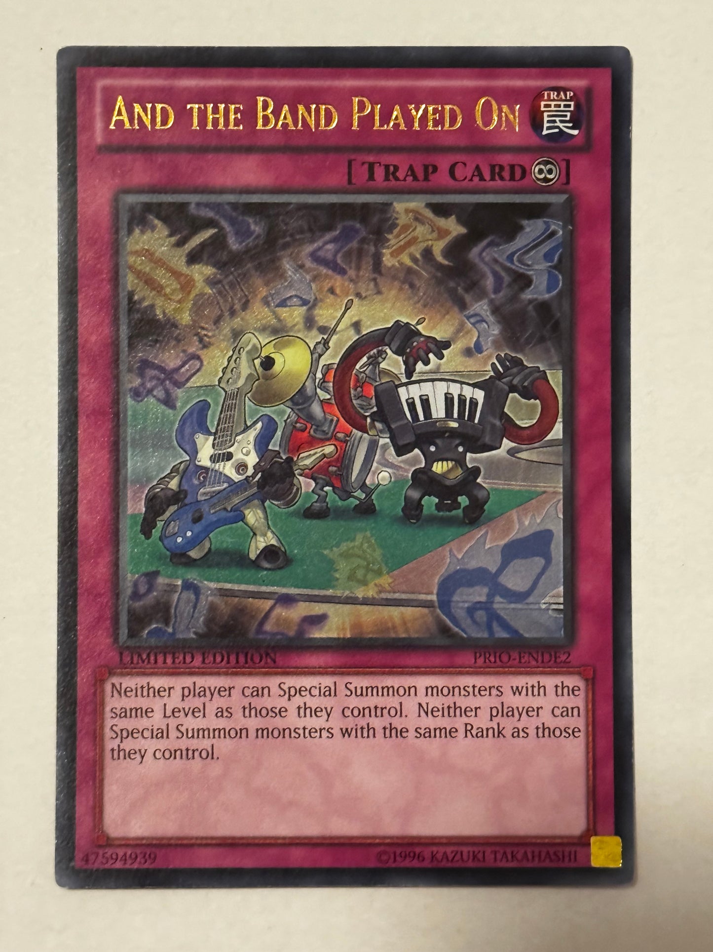 And The Band Played On PRIO-ENDE2