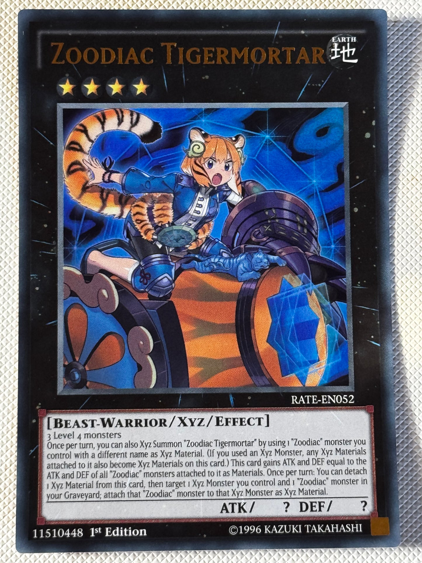 Zoodiac Tigermortar RATE-EN052