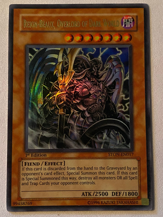 Reign-Beaux, Overlord Of Dark World STON-EN017