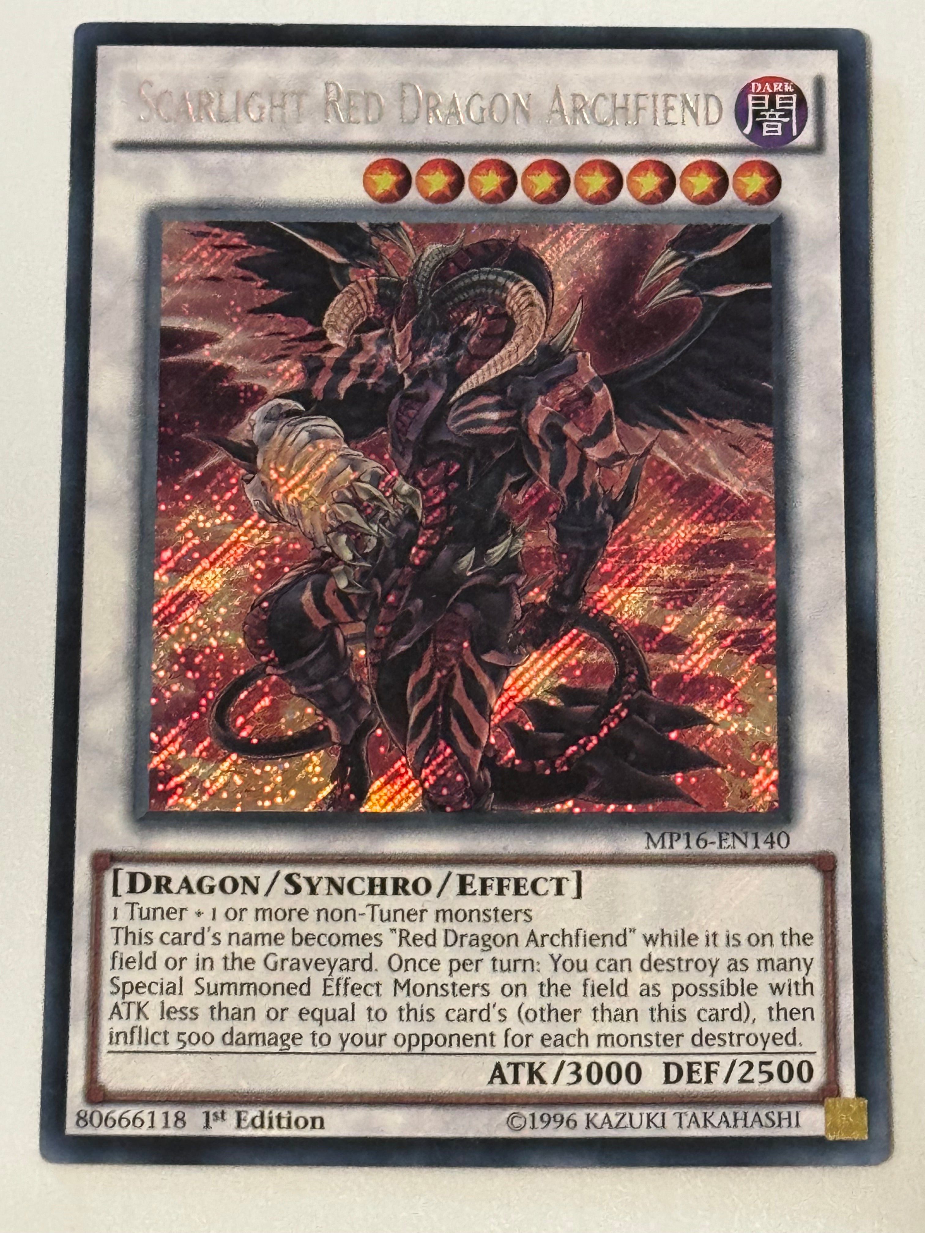 Scarlight Red Dragon Archfiend MP16-EN140 – Genesis TCG
