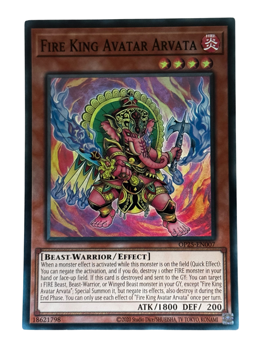 Fire King Avatar Arvarta OP25-EN007