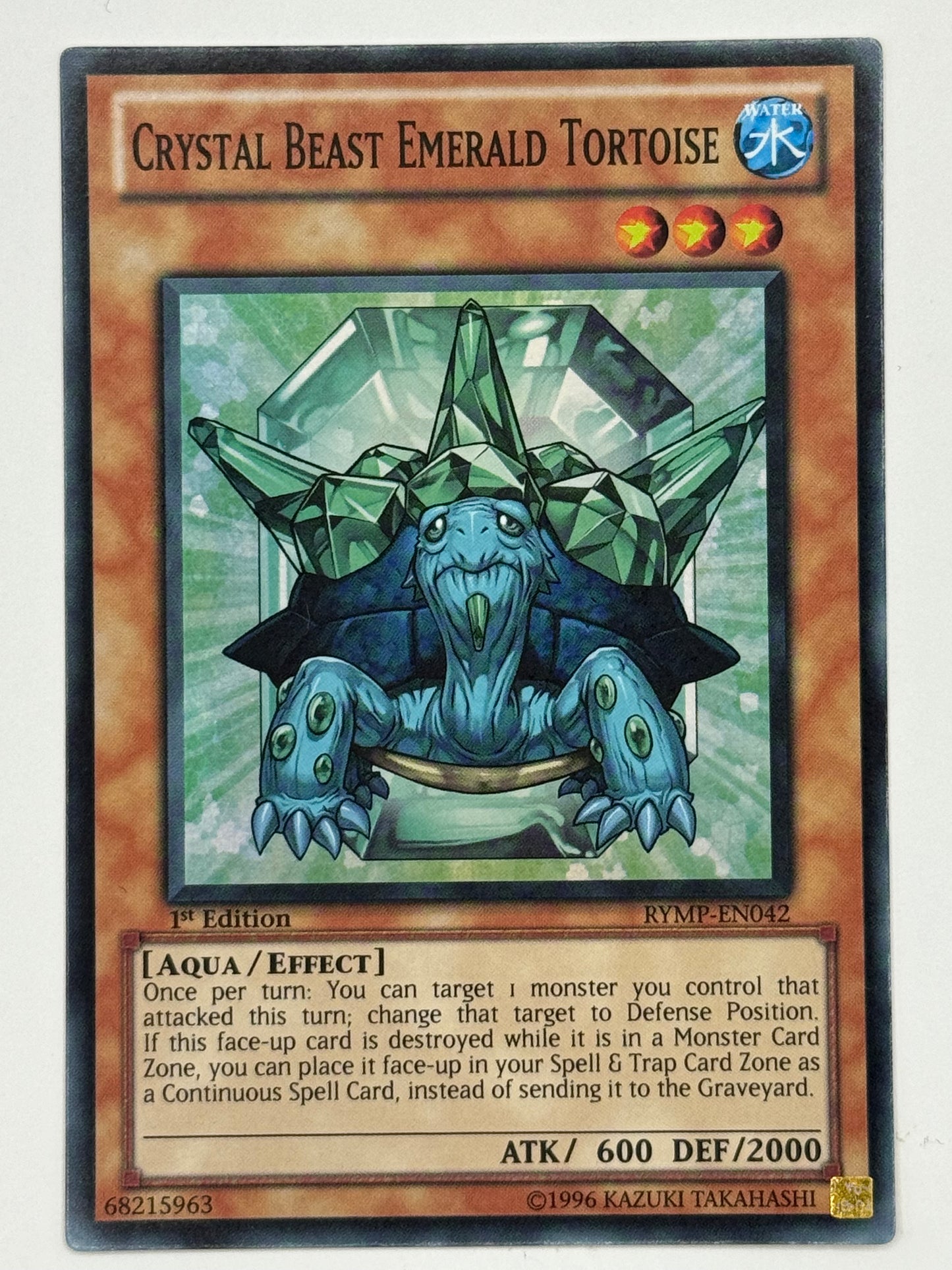 Crystal Beast Emerald Tortoise RYMP-EN042