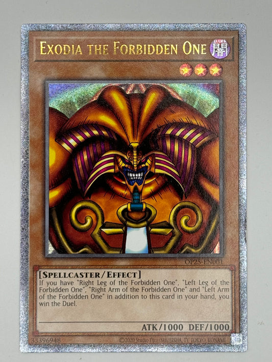 Exodia The Forbidden One OP25-EN001